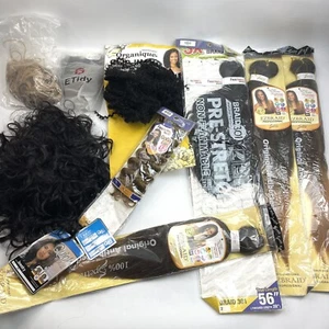 Embraid Professional Lot of Premium Hair Freetress Braid + Wig Outre - Picture 1 of 11