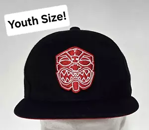 Farmers Market Hawaii FMHI Hat YOUTH Snapback Black Red Akua HI x LV Keiki - Picture 1 of 11