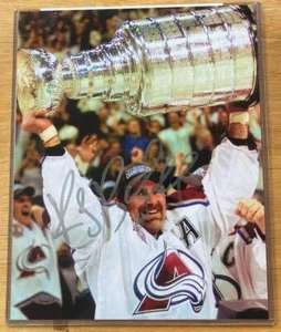 Foto firmada por Ray Bourque de la Avalancha de Colorado 11 x 14 - Tristar - Campeón de la Copa Stanley - Imagen 1 de 1