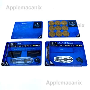 Pirates CSG of Revolution Super Rare Card 141 142 143 144 Ships Asp Star of Siam - Picture 1 of 1