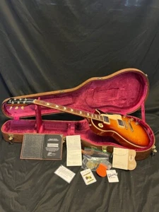 2017 Gibson Custom Shop 1960 Reissue Les Paul Standard Guitar W/OHSC/COA - Picture 1 of 24