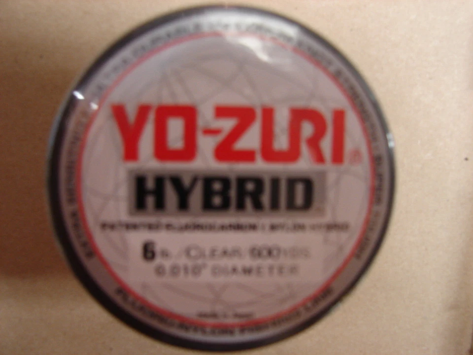 Yo-Zuri Hybrid Fluorocarbon 6 lb. 600yd Clear R654-CL Fishing Line 6lb. 600 yd - Image 1 of 1