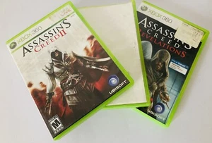 Assassins Creed 2, 3 und Revelations (getestet funktioniert Xbox 360 Action Adventure) - Bild 1 von 5
