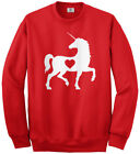 Unicorn Heart Love Youth Sweatshirt Cute Valentine's Day Gift
