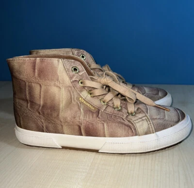 SUPERGA Womens 2750 satin Fabric Low Top Lace Up Fashion, Blush, Size 6.0 E - Image 1 of 4