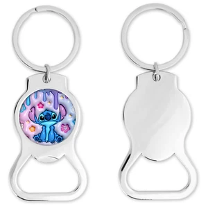 Portachiavi tondo apribottiglie look gonfiato punto - Foto 1 di 1