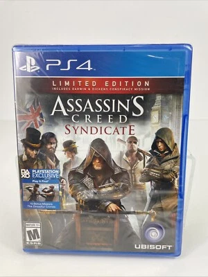 Factory Sealed ASSASSIN'S CREED SYNDICATE - PS4  Limited Edition Ubisoft  - Image 1 of 4