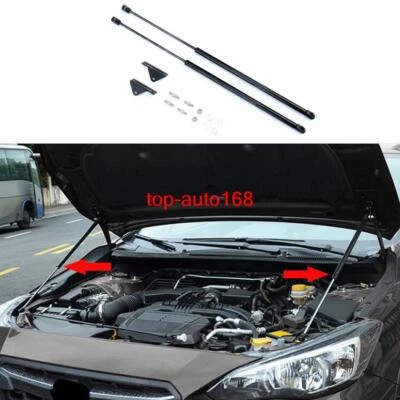 black Engine cover Hydraulic Brace Struts Fit For Subaru Crosstrek XV 2018-2019 - Image 1 of 4