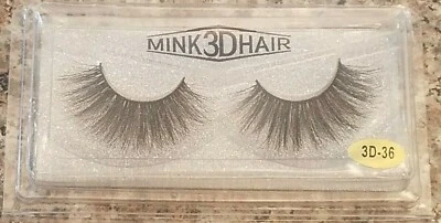 100% Siberian Mink Soft Thick 3D False Eyelashes Handmade *NEW* US Seller - Image 1 of 4
