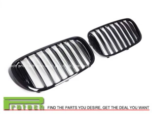 Gloss Black Front Hood Replacement Grille Kits For 2016+ BMW G11 G12 7-Series - Picture 1 of 2