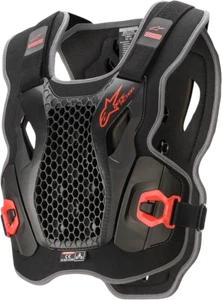 Protector de pecho Alpinestars Bionic Action NEGRO/ROJO todas las tallas NUEVO - Imagen 1 de 2