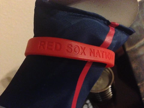 Red Sox Nation bracelet rubber silicone wristband World Series Cover