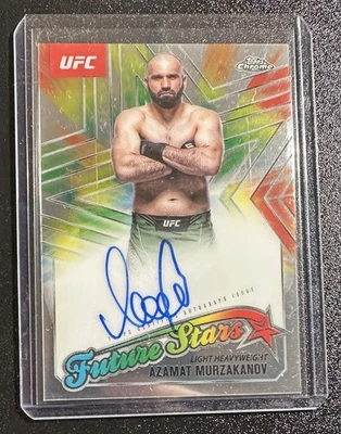 2025 Topps Chrome UFC Azamat Murzakanov Auto #FSA-AM Future Stars - Image 1 of 2