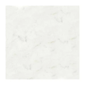 Marble Footed Serving Board Long-Lasting Durable Stone Tray, 12" Square, White - Picture 1 of 3