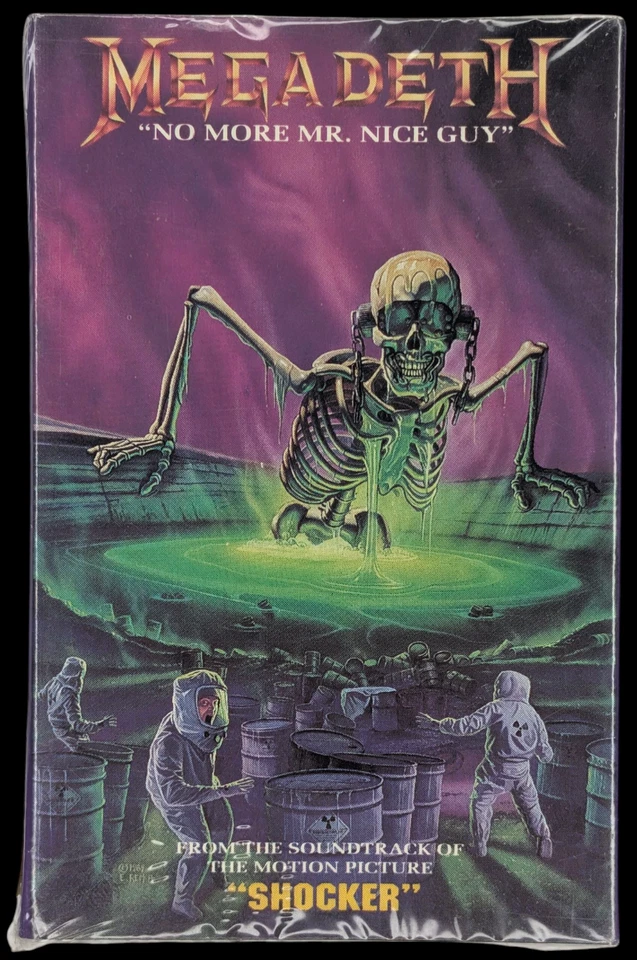 SEALED, Megadeth – No More Mr. Nice Guy 4JM 07309, Audio Cassette, US, 1989 - Image 1 of 4