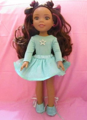 Juego de ballet verde azulado para muñeca Girl Wisher 14,5 pulgadas vendedor lsful Foto 1 de 3