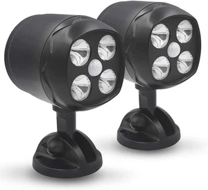 Outdoor Motion Sensor Light Battery Operated, IP65 Waterproof Ultra Bright Mo... - Picture 1 of 8