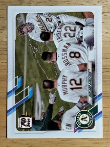 2021 Topps #392 Oakland Athletics TC - Picture 1 of 2