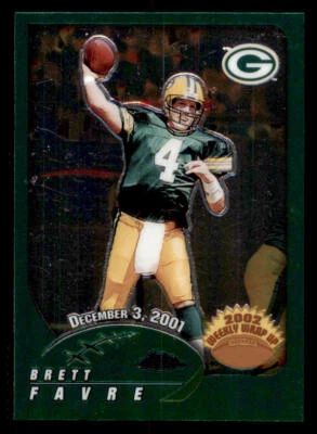 2002 Topps Chrome #157 Brett Favre WW - Image 1 of 2