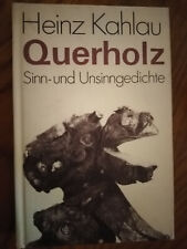 Querholz Sinn- und Unsinngedichte voN Kahlau, Heinz:1989