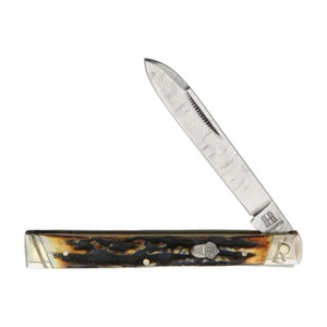 Rough Ryder Cinnamon Bone Stag Doctor's Folding Knife RR2158 - Picture 1 of 2