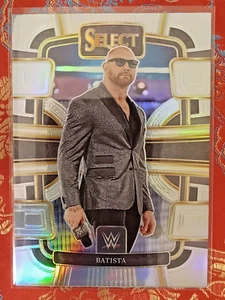 Batista 2024 Select WWE Wrestling SILVER PRISM Parallel #29 Legend Movie Actor - Picture 1 of 1