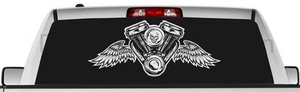 Rear window graphic view thru decal sticker, pickup truck SUV Van OTH116 - Picture 1 of 2