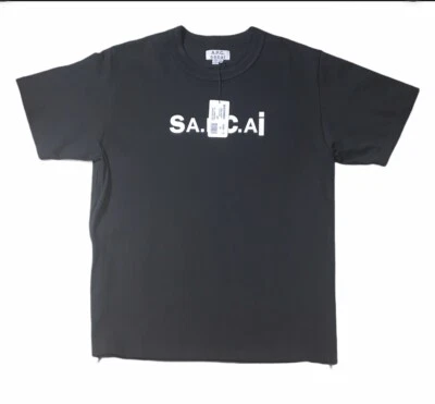 Brand New- A.P.C x Sacai s/s Logo Kiyo T-Shirt Mens (Size XL) - Image 1 of 4
