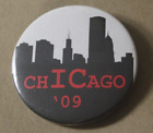 ChICago '09 IC Chicago 2009 IL Illinois Button Pin Lapel Hat Bag Pinback