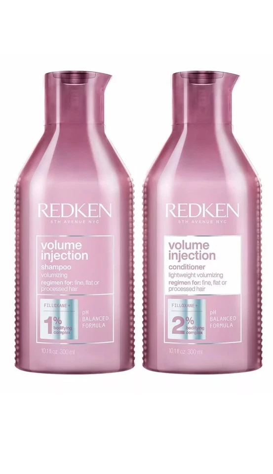Redken Volume Inject Shampoo and Conditioner 10.1 oz SET - Image 1 of 1