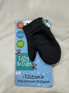 Lily & Dan Children’s Touchscreen Mittens Size Small Age 4-6 - Picture 1 of 6