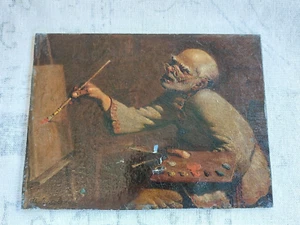 Gemälde Ölbild - DER MALER - Wladimir Lukowski russischer Maler 1916 - Bild 1 von 10