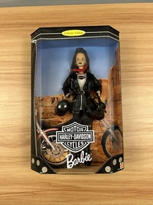 Harley Davidson Barbie Doll Collector Edition 1998 Mattel 22256 NRFB - Picture 1 of 12
