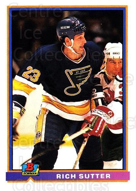 1991-92 Bowman #370 Rich Sutter - Image 1 of 1