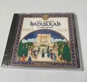 All About Hanukkah In Story And Song Vintage Jewish 1999 CD Compact Disc Sealed - Picture 1 of 6