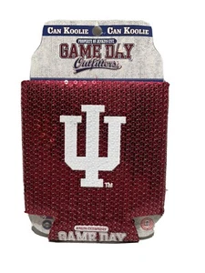 Indiana University Hoosiers Football Can Coolie Coozie NCAA Licensed NEW - Picture 1 of 2