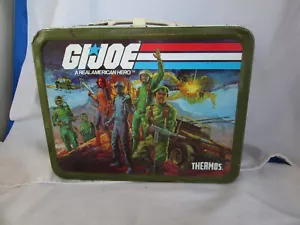 Fiambrera metálica GI Joe 1982 vintage A Real American Hero King-Seeley sin termo - Imagen 1 de 8