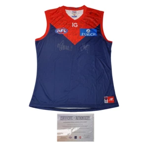 Melbourne Demons Football Club 2023 AFL Official Team Signed Guernsey - Bild 1 von 1