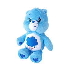 Care Bear Grumpy Plush Soft Toy Licensed 20cm 2015 Blue Hearts Rain Cloud