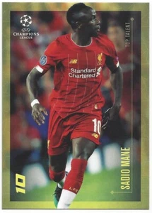 2020 Topps Lionel Messi Champions League Top Talent Sadio Mane Liverpool - Bild 1 von 2