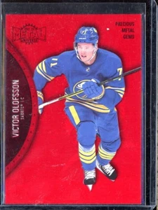 2021-22 Metal Universe Precious Metal Gems Red #43 Victor Olofsson 095/100 - Imagen 1 de 1