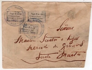 COLOMBIA, COVER TUMACO TO SANTA MARTA, FORGERY - Picture 1 of 2