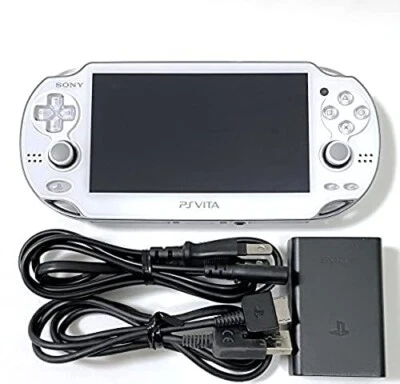 SONY PlayStation PS Vita PCH-1000 ZA02 Cristal Blanco Wi-Fi Modelo Excelente Foto 1 de 4