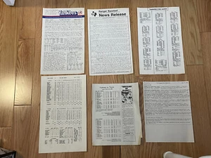 NY Yankees vs TX Rangers Media Packet Information - July 11 12 13 14 1985 - Picture 1 of 5