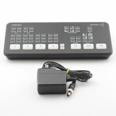 Blackmagic Design ATEM Mini SWATEMMINI Live Production Switcher From Japan Fedex - Image 1 of 4