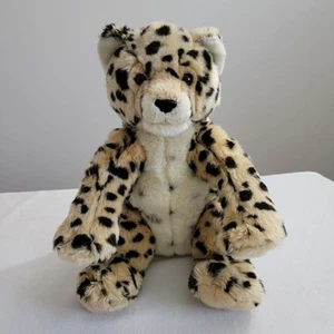 Build A Bear Cheetah Leopard Plush Stuffed Animal Toy Cat Small Sitting BAB - Picture 1 of 19