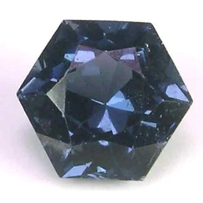 DELICIOSA ESPINELA SIN CALENTAR COLOR AZUL COBALTO INTENSO CEILÁN - CORTE ELEGANTE Foto 1 de 3