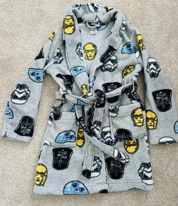Star Wars Jungen Bademantel Fleece 2 Taschen Größe 8 - Bild 1 von 4