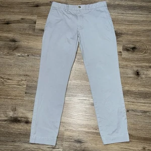 Polo Ralph Lauren Stretch Flat Front Chino Pants Light Blue 30x30 Slim Fit - Picture 1 of 7