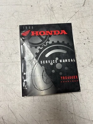 Libro manual de servicio de fábrica Honda TRX400EX 1999 Fourtrax Foto 1 de 2